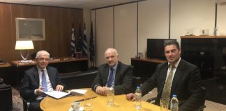 Συνάντηση Λύρου με την Διοίκηση του ΕΛΓΑ για τις ζημιές από τον παγετό στο Μεσολόγγι