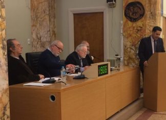 Παρουσιάστηκε το μυθιστόρημα του Πάνου Καπώνη «Η Ύβρις»