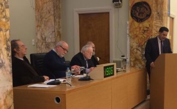 Παρουσιάστηκε το μυθιστόρημα του Πάνου Καπώνη «Η Ύβρις»