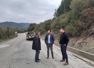 Στον Εμπεσό και στο γεφύρι της Τέμπλας ο Νεκτάριος Φαρμάκης