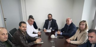 Συνάντηση για το Κλειστό γήπεδο Μπάσκετ στο ΔΑΚ Μεσολογγίου