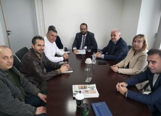 Συνάντηση για το Κλειστό γήπεδο Μπάσκετ στο ΔΑΚ Μεσολογγίου