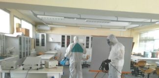 Απολυμάνθηκαν τα σχολεία του Δήμου Μεσολογγίου