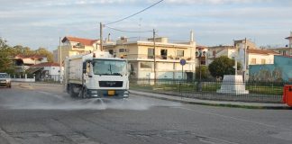 Συνεχίζεται η γενική απολύμανση στο Δήμο Μεσολογγίου