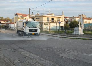 Συνεχίζεται η γενική απολύμανση στο Δήμο Μεσολογγίου