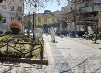 Ξεκίνησαν οι απολυμάνσεις σε κοινόχρηστους χώρους στο Αγρίνιο