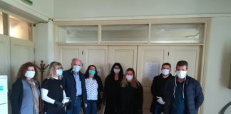 Mε τους εργαζομένους της Κοινωφελούς Επιχείρησης o Κώστας Λύρος