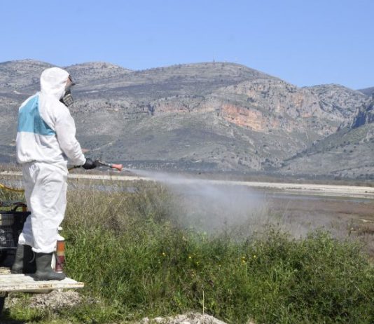 Σε εξέλιξη το τριετές πρόγραμμα καταπολέμησης κουνουπιών της Περιφέρειας Δυτικής Ελλάδας