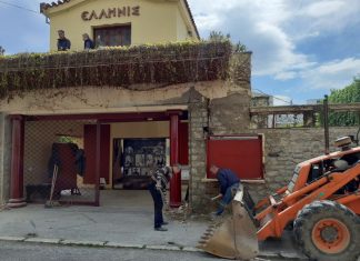 Εργασίες ανακαίνισης στον θερινό κινηματογράφο “Ελληνίς”