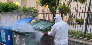 Προληπτική απολύμανση των κάδων απορριμμάτων στο Αγρίνιο