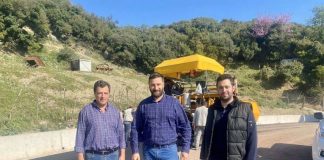 Αυτοψία Θ. Μαυρομμάτη στο οδικό δίκτυο της Μακρυνείας