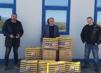 Υγειονομικό υλικό από τον Παναιτωλικό στο Νοσοκομείο Αγρινίου