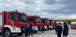 Δυτική Ελλάδα: Παρελήφθησαν νέα οχήματα για τις πυροσβεστικές δυνάμεις