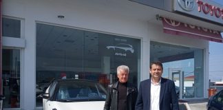 Με ένα αυτοκίνητο ενισχύει η Τοyota και το πρόγραμμα «Βοήθεια στο Σπίτι» του δήμου Αμφιλοχίας