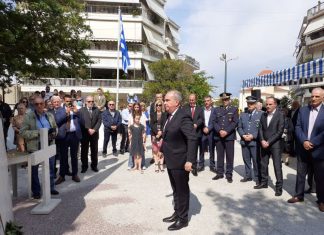 Το επίσημο μνημόσυνο των 120 εκτελεσθέντων τη Μεγάλη Παρασκευή του 1944