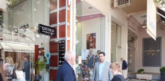 Mήνυμα στήριξης στον εμπορικό κόσμο του Αγρινίου