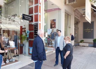 Mήνυμα στήριξης στον εμπορικό κόσμο του Αγρινίου
