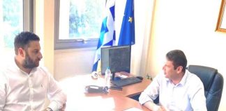 Συνάντηση Θ. Μαυρομμάτη με Γ. Κατσούλα – Επί τάπητος πλήθος έργων στην Αμφιλοχία