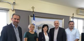 Θέματα πολιτικής προστασίας στην ατζέντα Κώστα Λύρου και Μαρίας Σαλμά