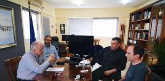 Συνάντηση εργασίας μεταξύ Δήμου Μεσολογγίου και Περιφέρειας