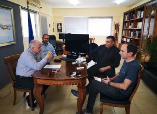 Συνάντηση εργασίας μεταξύ Δήμου Μεσολογγίου και Περιφέρειας