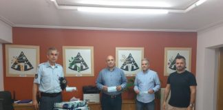 Δωρεά μασκών στο Δήμο Ναυπακτίας από τη Διεθνή Ένωση Αστυνομικών – Τοπική Διοίκηση Αιτωλίας