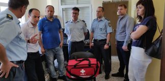 Συνδράμει με υγειονομικό υλικό Αστυνομικά Τμήματα της Αιτωλοακαρνανίας η Περιφέρεια