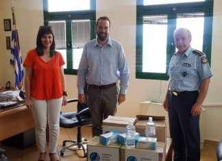 Διανομή υγειονομικού υλικού από την Περιφέρεια Δυτικής Ελλάδας σε φορείς του Αγρινίου