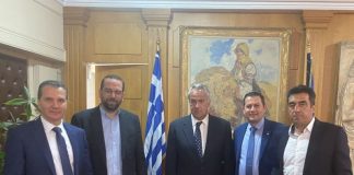 Συνάντηση Φαρμάκη με τον Υπουργό Αγροτικής Ανάπτυξης Μάκη Βορίδη