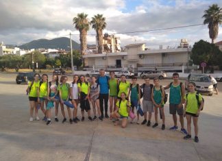 Πρωταθλήτρια η ομάδα στίβου k16 της ΓΕΑ στους διασυλλογικούς αγώνες στην Πάτρα