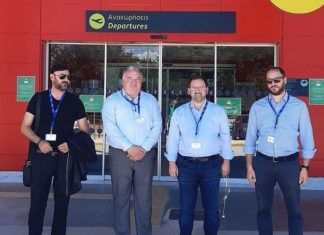 Επίσκεψη του Αντιπεριφερειάρχη Τουρισμού Ν. Κοροβέση στο Αεροδρόμιο του Ακτίου