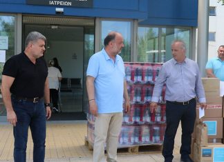 Χρήματα και υγειονομικό υλικό από το Τηλεμαραθώνιο παραδόθηκαν στο Νοσοκομείο Αγρινίου