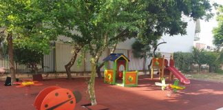 Ολοκληρώθηκε η τοποθέτηση τάπητα στην Παιδική Χαρά του Δημοτικού Βρεφονηπιακού Σταθμού Βόνιτσας