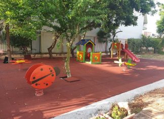 Ολοκληρώθηκε η τοποθέτηση τάπητα στην Παιδική Χαρά του Δημοτικού Βρεφονηπιακού Σταθμού Βόνιτσας