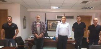 Με την Ένωση Αστυνομικών Υπαλλήλων Αιτωλίας συναντήθηκε ο Δήμαρχος Ναυπακτίας