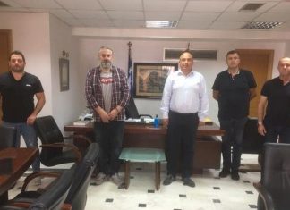 Με την Ένωση Αστυνομικών Υπαλλήλων Αιτωλίας συναντήθηκε ο Δήμαρχος Ναυπακτίας