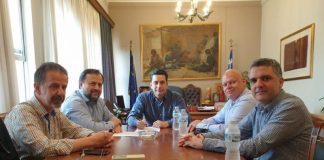 Συνάντηση εργασίας της ΔΕ του ΤΕΕ Αιτωλοακαρνανίας με το Γ. Παπαναστασίου