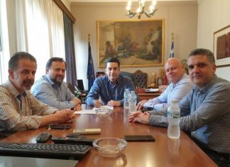 Συνάντηση εργασίας της ΔΕ του ΤΕΕ Αιτωλοακαρνανίας με το Γ. Παπαναστασίου