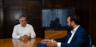 Συνάντηση Φαρμάκη με τον Υπουργό Εσωτερικών: Το πρόγραμμα «Α. Τρίτσης» επί τάπητος