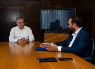 Συνάντηση Φαρμάκη με τον Υπουργό Εσωτερικών: Το πρόγραμμα «Α. Τρίτσης» επί τάπητος