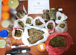 Με πάνω από ένα κιλό χασίς συνελήφθη ο 47χρονος στο Μεσολόγγι
