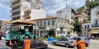 Ολοκληρώθηκε η αποκατάσταση του ασφαλτοτάπητα στην Αμφιλοχία