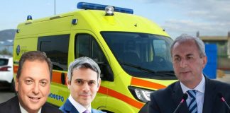 Ο Κωνσταντάρας “δίνει” Λιβανό και Καραγκούνη: Πήραν ασθενοφόρο από το Θέρμο και το πήγαν στο Χαλκιόπουλο