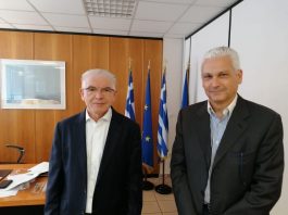 Επίσκεψη Φωκίωνα Ζαΐμη στον πρόεδρο του ΕΛΓΑ