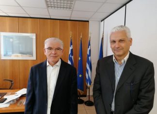 Επίσκεψη Φωκίωνα Ζαΐμη στον πρόεδρο του ΕΛΓΑ