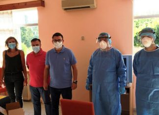 Κλιμάκιο του ΕΟΔΥ στο Κέντρο Υγείας Αστακού