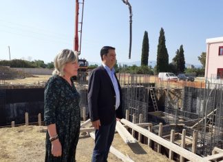 Αγιασμός για τη θεμελίωση της 3ης Στέγης Υποστηριζόμενης Διαβίωσης του Εργαστηρίου «Παναγία Ελεούσα»