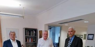 Συνάντηση Φ. Ζαΐμη με τον Γ.Γ. Έρευνας και Καινοτομίας, Αθανάσιο Κυριαζή