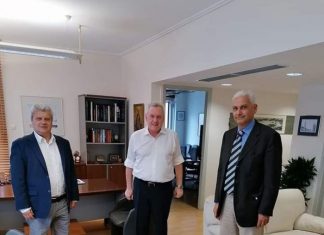 Συνάντηση Φ. Ζαΐμη με τον Γ.Γ. Έρευνας και Καινοτομίας, Αθανάσιο Κυριαζή