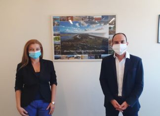 Συνάντηση Δημητρογιάννη με την Προέδρο της Επιτροπής Περιβάλλοντος της Βουλής